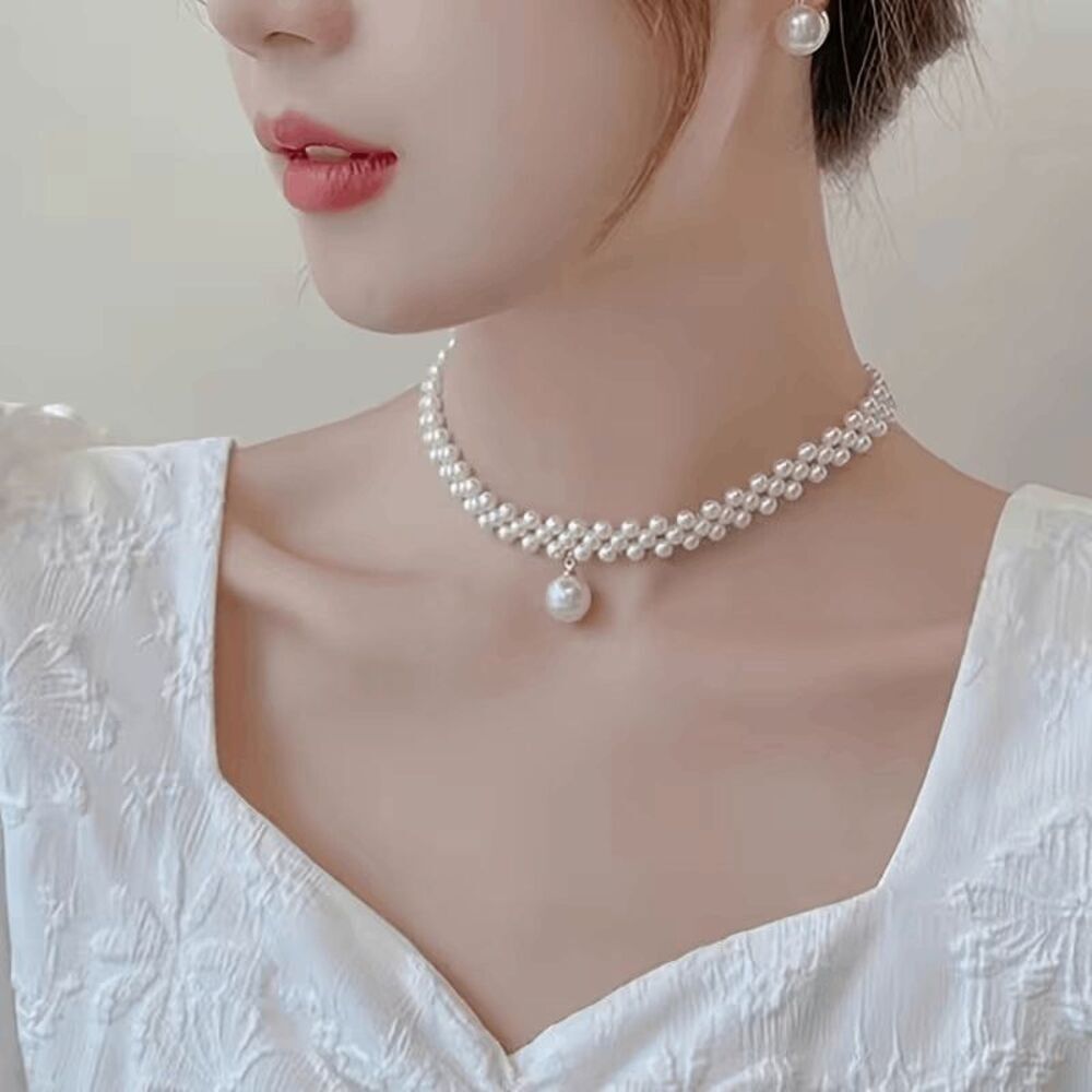 Pearl Choker Necklace